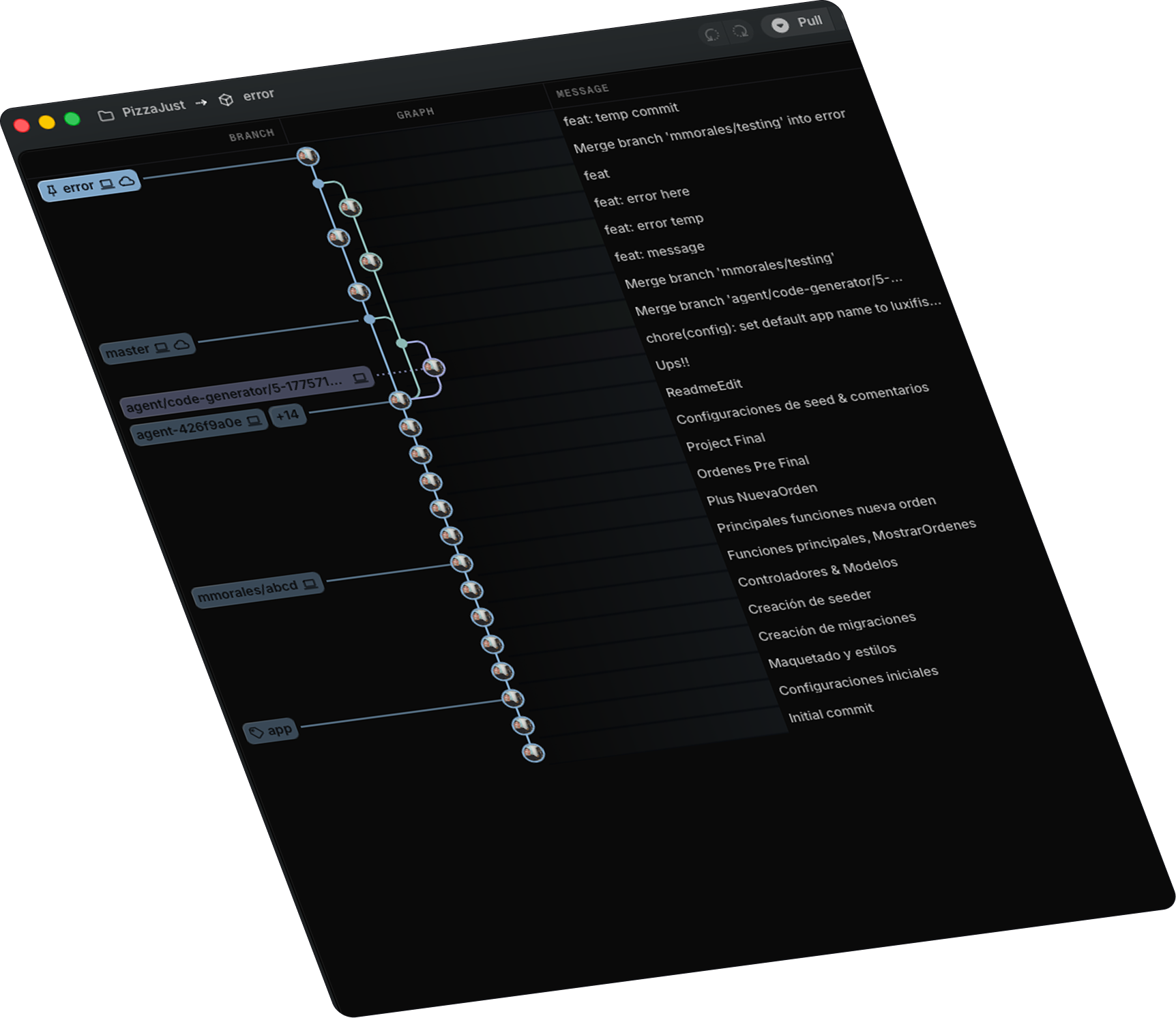 GitGhost Interface